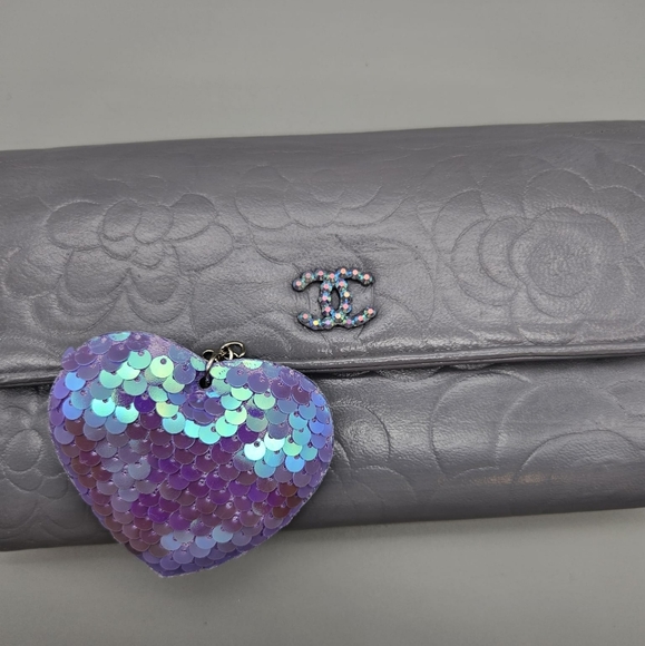 🤍CHANEL Grey Authentic Camilla Wallet/Clutch🤍 - Picture 8 of 16